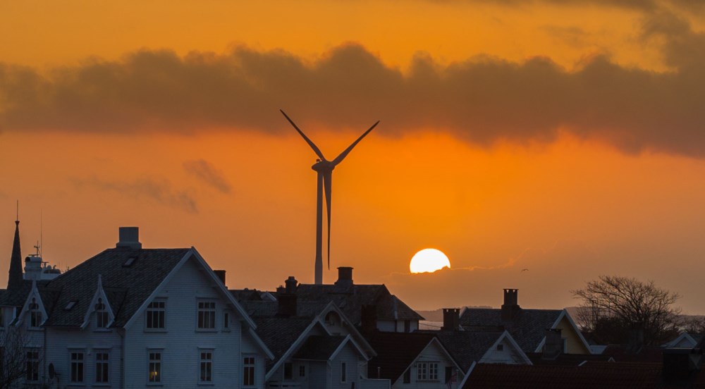 Vindmølle i Haugesund