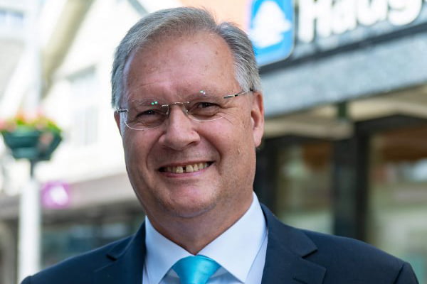 Portrett av John Erik Hagen