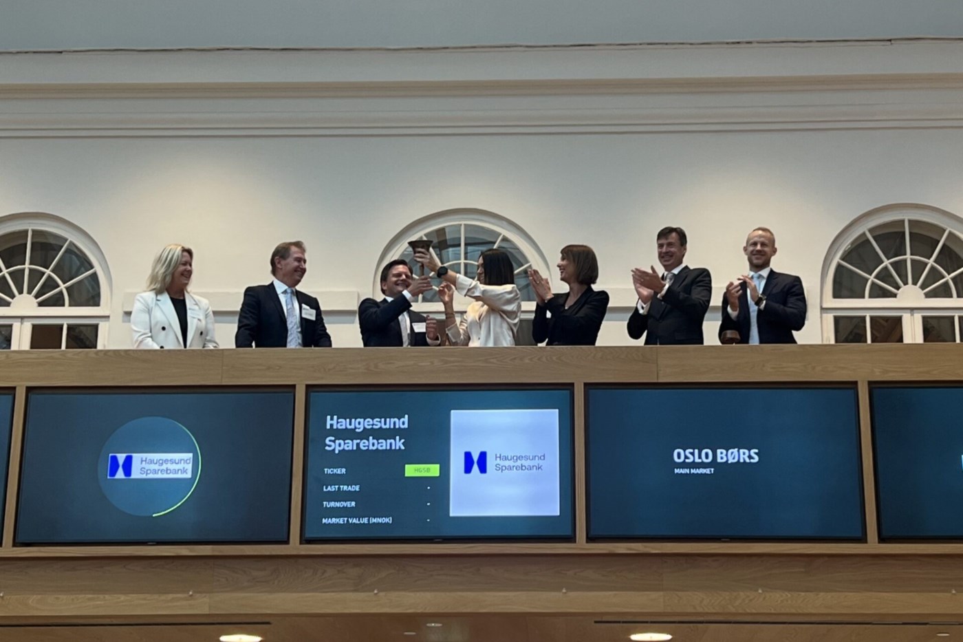 Haugesund Sparebank på Oslo Børs