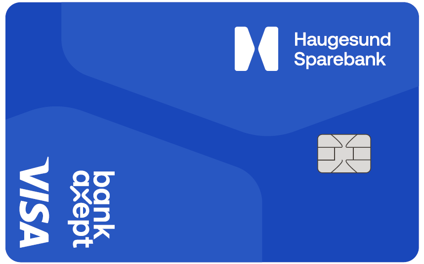Et Visakort fra Haugesund Sparebank